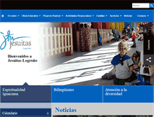 Tablet Screenshot of jesuitasrioja.org